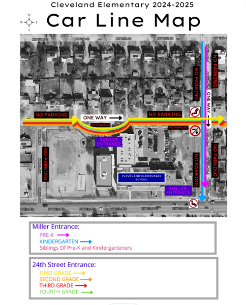 Car Line Map